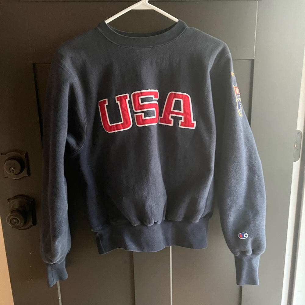 champion usa sweatshirt
